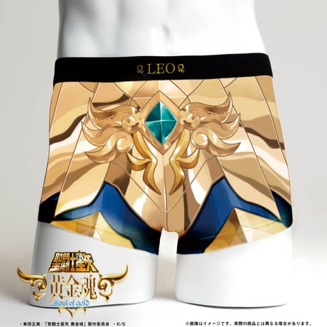 【聖闘士星矢】セイントクロスパンツ（ゴッドクロス ver.）6星座セットA（レオ、サジタリアス、アリエス、ジェミニ、バルゴ、スコーピオン）