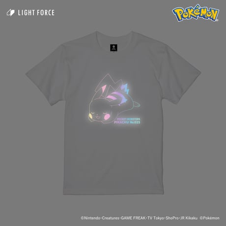 【ポケットモンスター】リフレクターTシャツ ピカチュウ