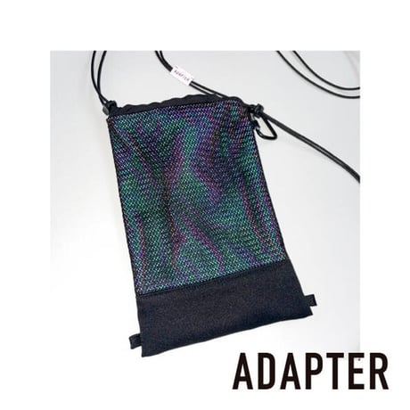 【LIGHT FORCE】"ADAPTER" リフレクターメッシュサコッシュ