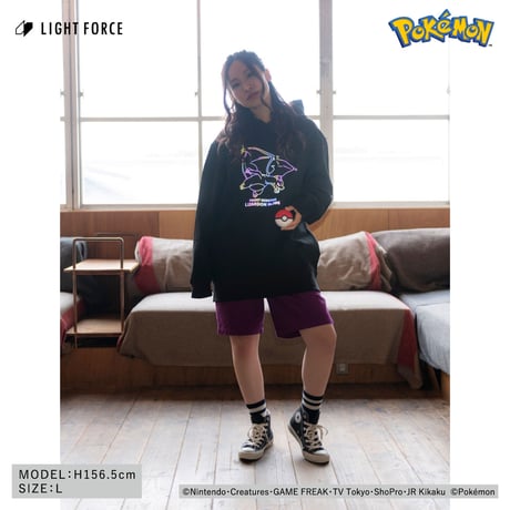 【ポケットモンスター】リフレクターパーカー リザードン