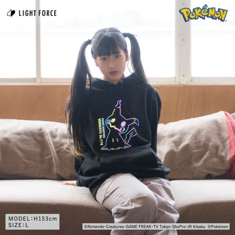 【ポケットモンスター】リフレクターパーカー ミミッキュ