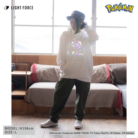 【ポケットモンスター】リフレクターパーカー ピカチュウ
