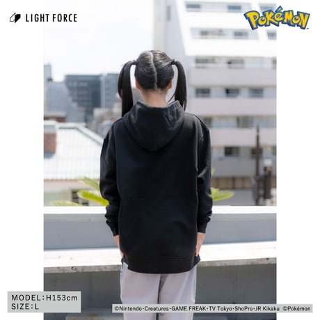 【ポケットモンスター】リフレクターパーカー ミミッキュ
