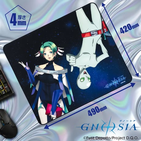 【アニメ GNOSIA グノーシア】 ゲーミングマウスパッド／ステラ／しげみち