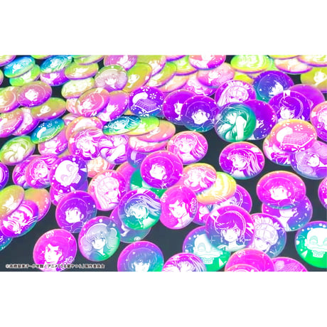 【うる星やつら】オーロラリフレクション缶バッジ　全16種セット