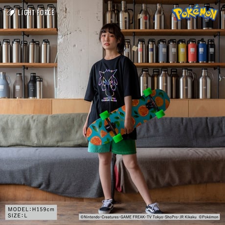 【ポケットモンスター】リフレクターTシャツ ゲンガー