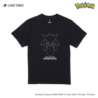 【ポケットモンスター】リフレクターTシャツ ゲンガー