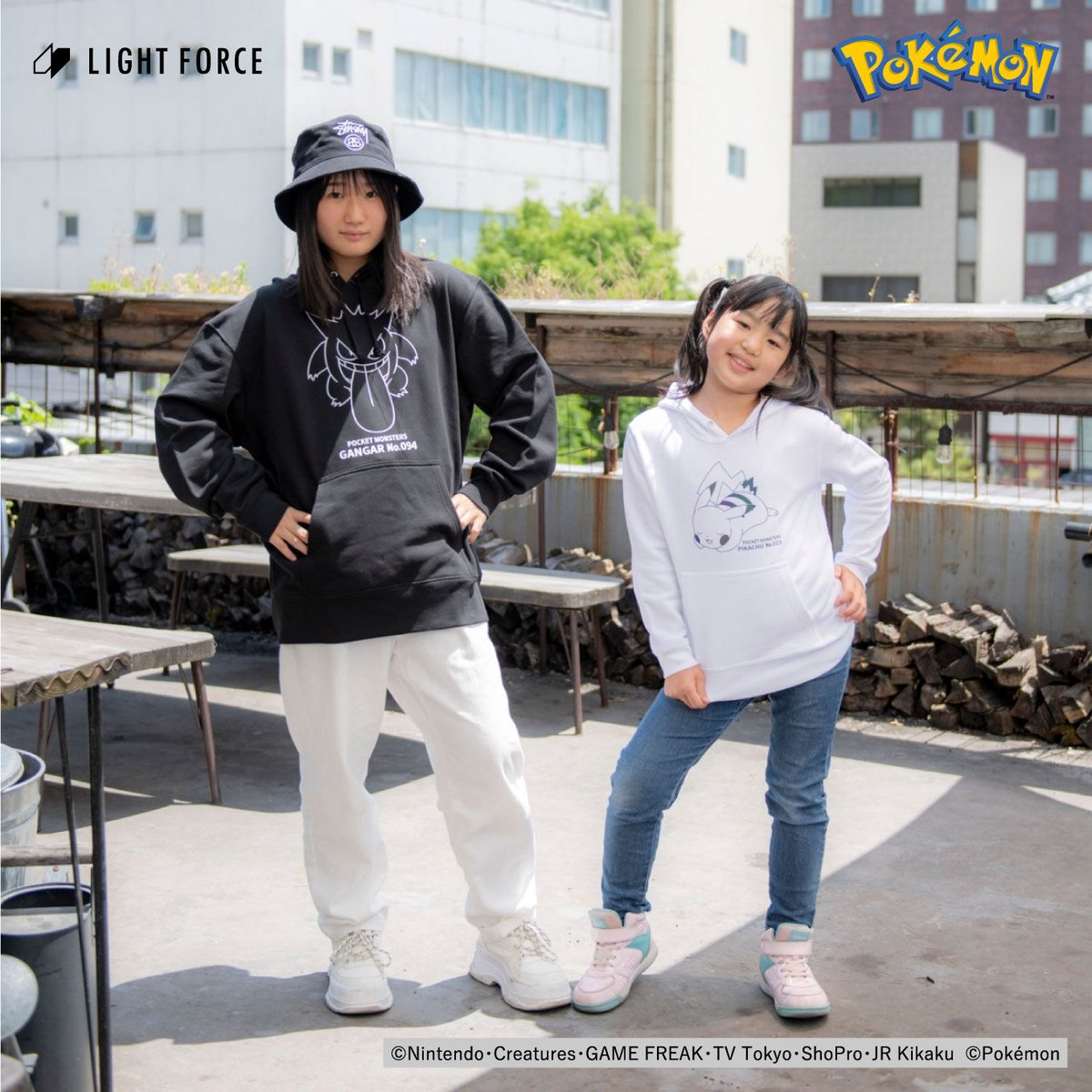 ピカチュウ　パーカー　ポケモン　イルミネーション Lサイズ WCS 2025 ポケモン アナハイム フーディ ピカチュウ