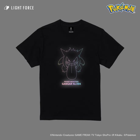 【ポケットモンスター】リフレクターTシャツ ゲンガー