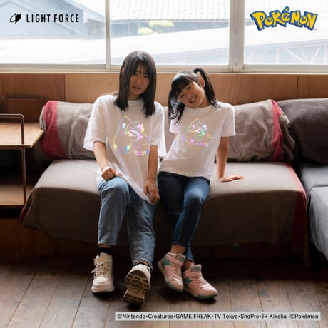【ポケットモンスター】リフレクターTシャツ ピカチュウ