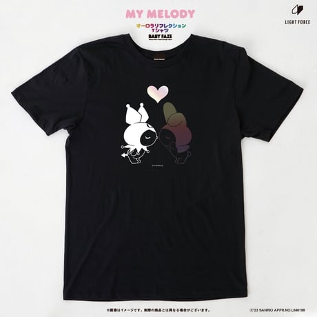 【クロミ＆マイメロディ】オーロラリフレクションTシャツ　3色セット