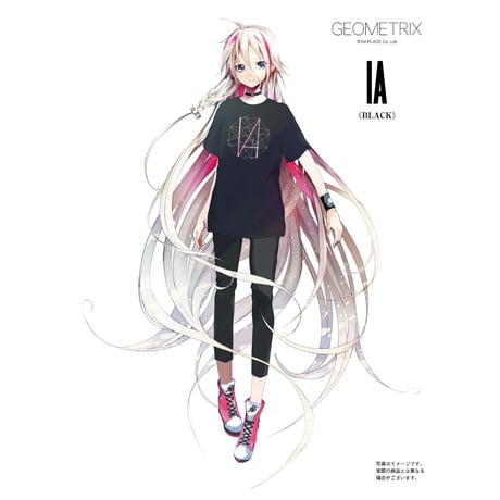 【GEOMETRIX】IA GEOMETRIX Tシャツ／ブラック