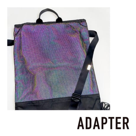 【LIGHT FORCE】"ADAPTER" リフレクターメッシュナップサック