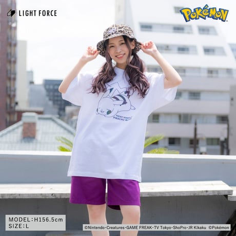 【ポケットモンスター】リフレクターTシャツ ピカチュウ