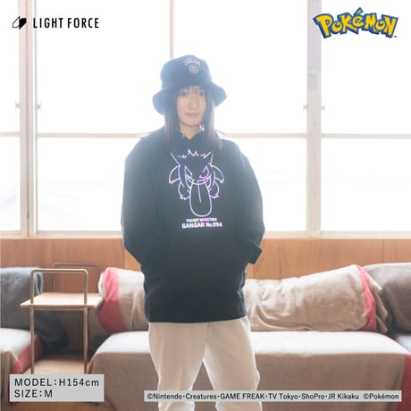【ポケットモンスター】リフレクターパーカー ゲンガー