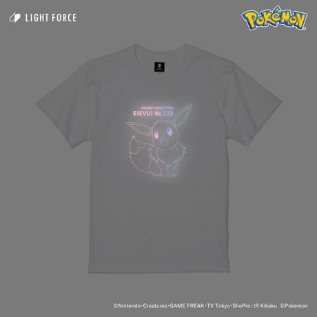 【ポケットモンスター】リフレクターTシャツ イーブイ