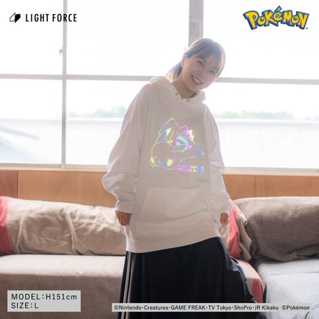 【ポケットモンスター】リフレクターパーカー ピカチュウ