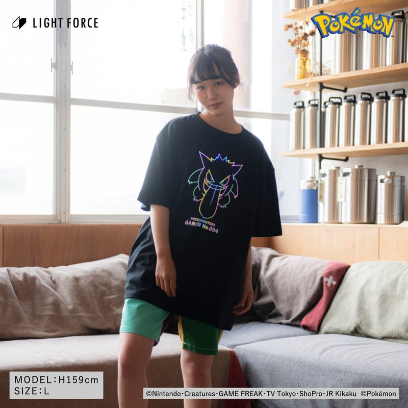 ポケットモンスター】リフレクターTシャツ ゲンガー | BABYFAZE SHOP