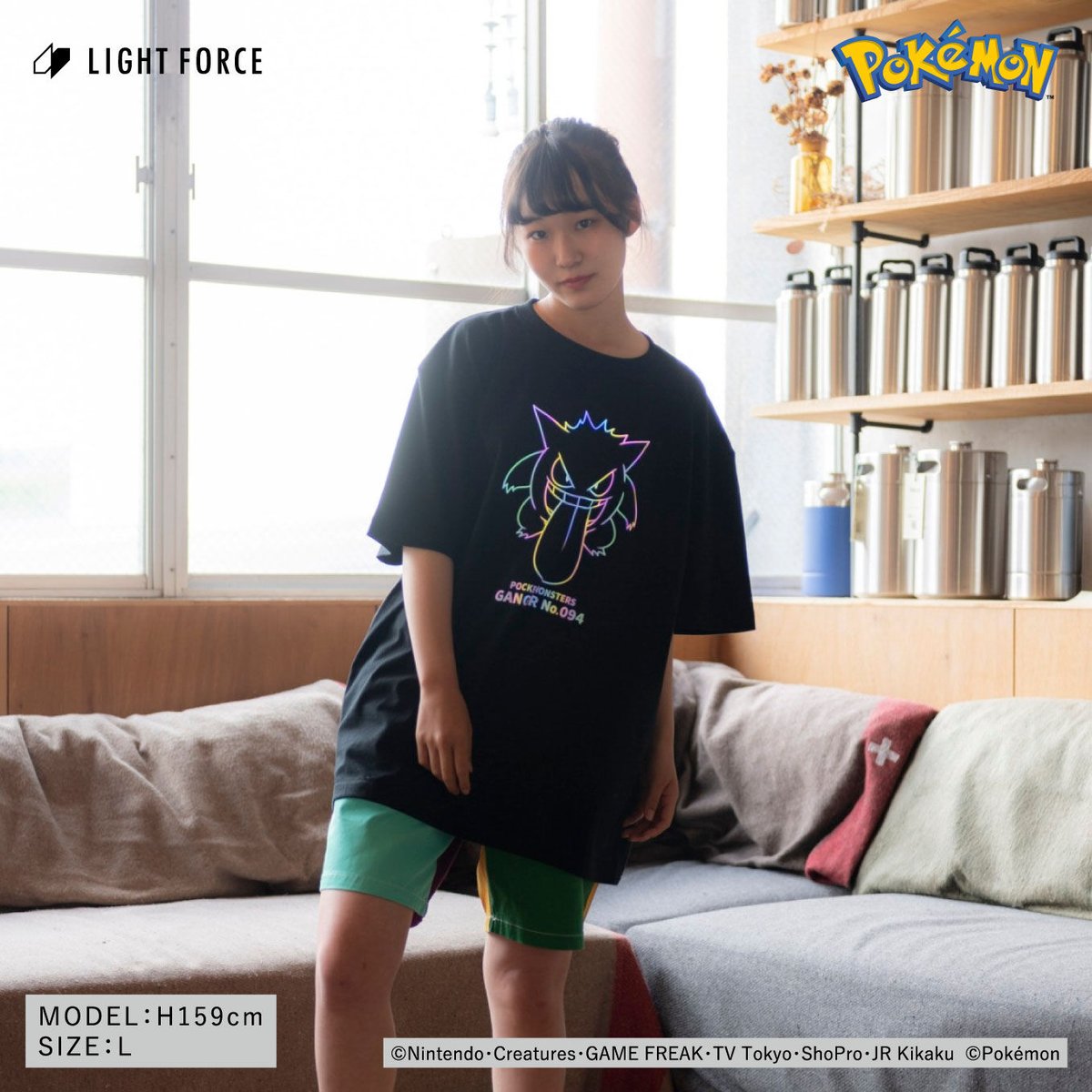 ポケットモンスター】リフレクターTシャツ ゲンガー | BABYFAZE SHOP
