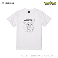 【ポケットモンスター】リフレクターTシャツ イーブイ