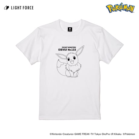 【ポケットモンスター】リフレクターTシャツ イーブイ
