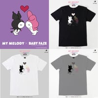 【クロミ＆マイメロディ】オーロラリフレクションTシャツ　3色セット