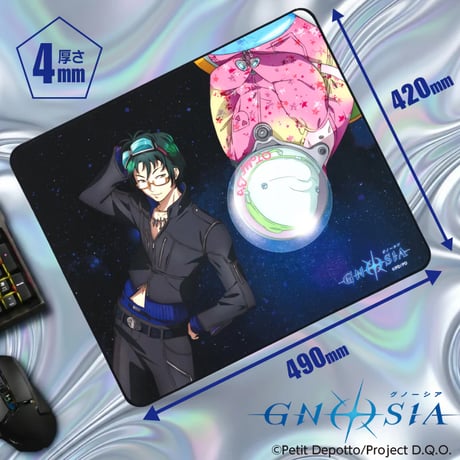 【アニメ GNOSIA グノーシア】 ゲーミングマウスパッド／沙明／オトメ
