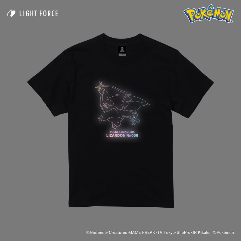 ポケットモンスター】リフレクターTシャツ リザードン | BABYFAZE SHOP