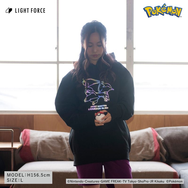 ポケットモンスター】リフレクターパーカー リザードン | BABYFAZE SHOP
