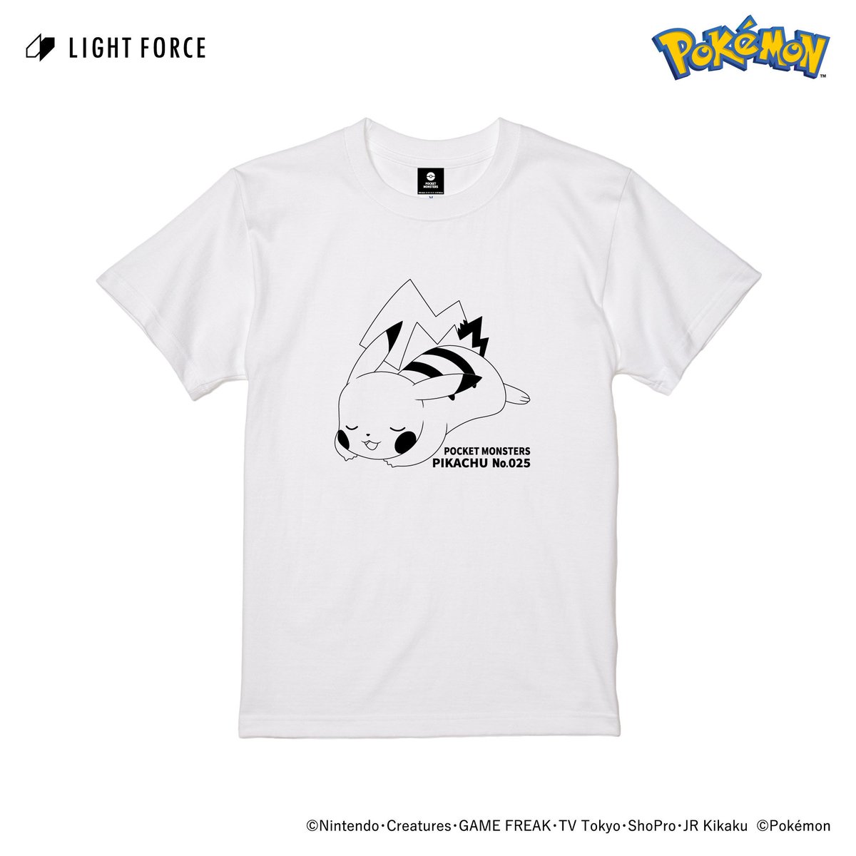 ポケットモンスター】リフレクターTシャツ ピカチュウ | BABYFAZE SHOP