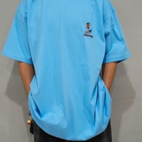 Awesome H × Baked Click Special Collab Tee Saxe Blue