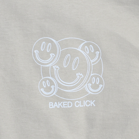 Smile Long Sleeve Tee Beige