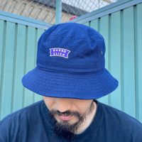 Logo Backet Hat Navy