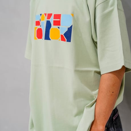 Stained Glass Tee Sage Green