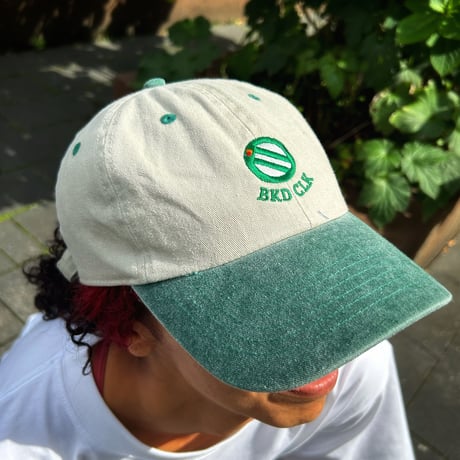 Circle Logo Cap Sand/Green