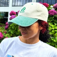 Circle Logo Cap Sand/Green