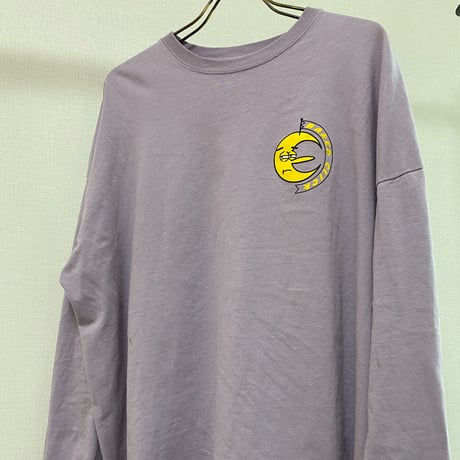 Sleepy Moon Long Sleeve Smokey Purple