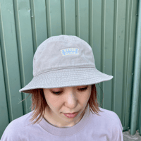 Logo Backet Hat Beige