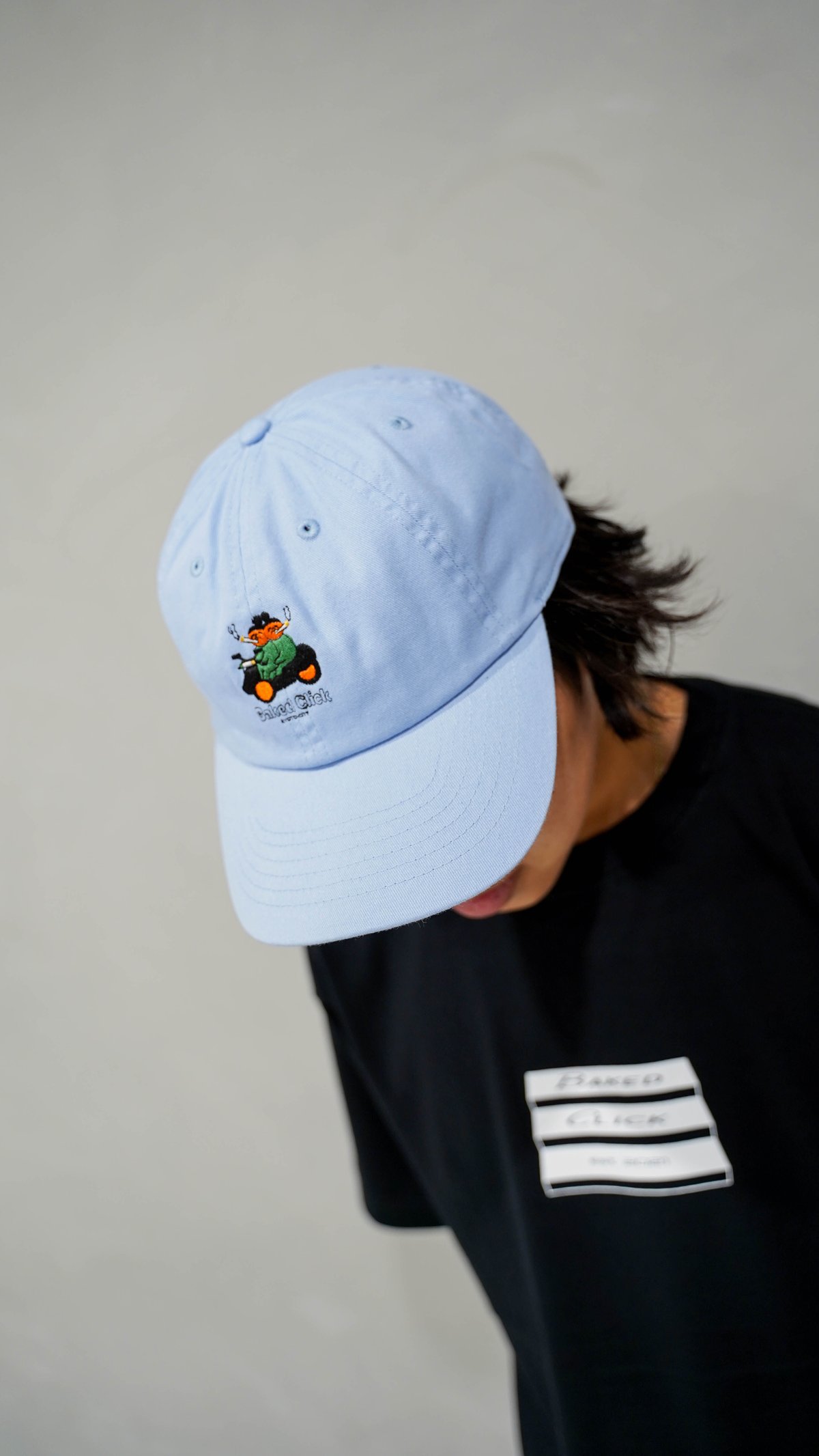 Nikosan & Tinsan Cap Light Blue | Baked Click