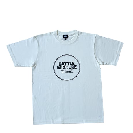 Battle Mixture Tee Vanilla White