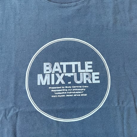 Battle Mixture Tee Black Sumi