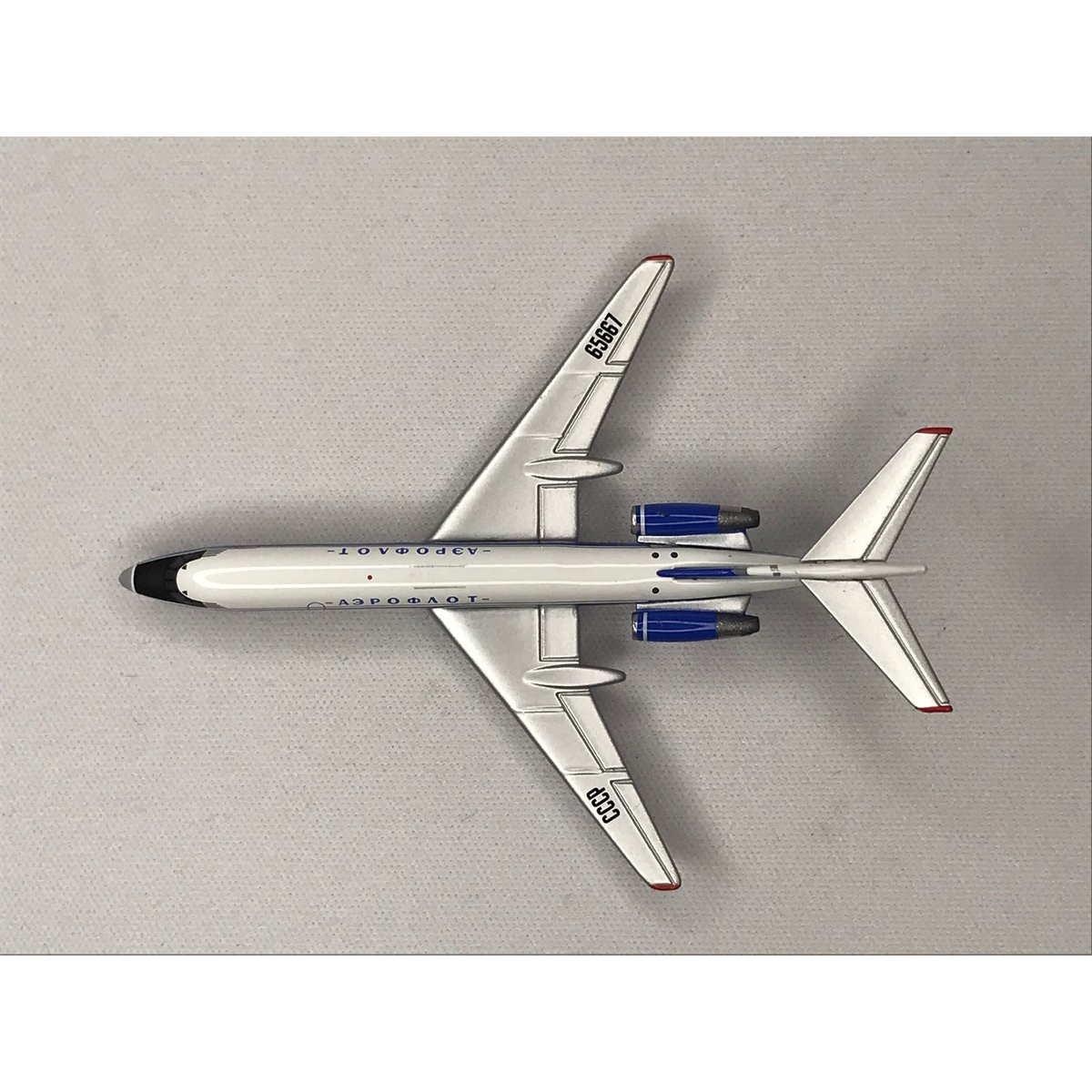 Herpa ヘルパ TU134A アエロフロート 1/500 [529938] | Easte