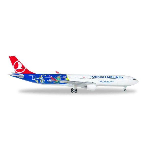 Herpa ヘルパ [529556] A330-300 トルコ航空「UEFAユーロ2016」