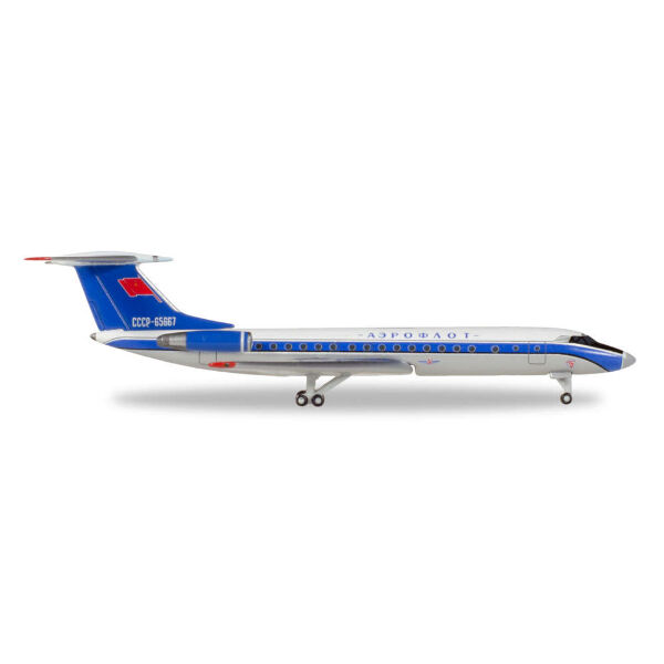 航空機・ヘリコプター Herpa Interflug Tupolev 134A 1/500 Herpa Wings TU-134A Interflug (former East Germany) 70s-80s