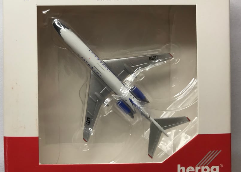 Herpa ヘルパ TU134A アエロフロート 1/500 [529938] | Easte