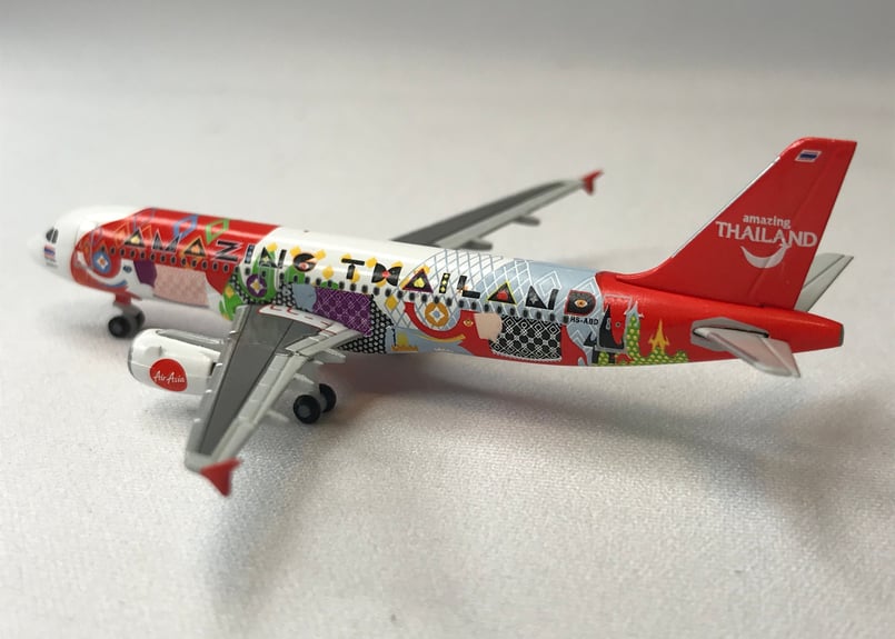 Herpa ヘルパ A320 タイ エアアジア 1/500 [532686] | Easter