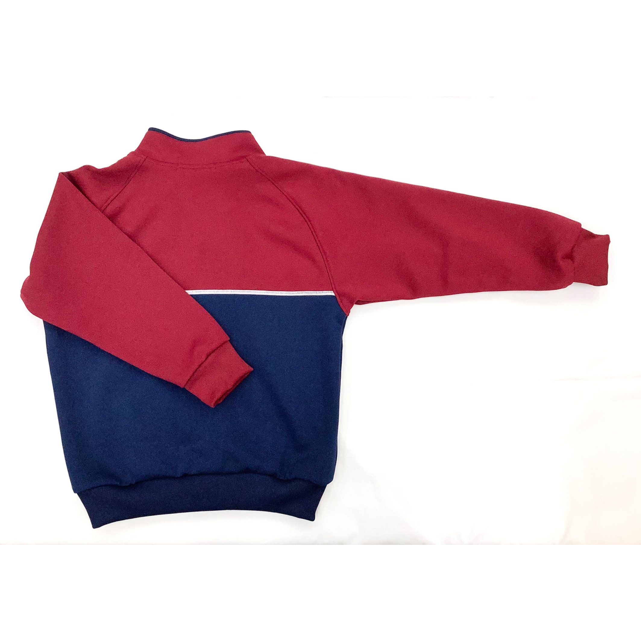 新品 明石被服 体操服 ジャージ 上下セット 3L ネイビー レッド 石見小学校】体操服 長袖ジャージ | つばさユニフォーム STORE