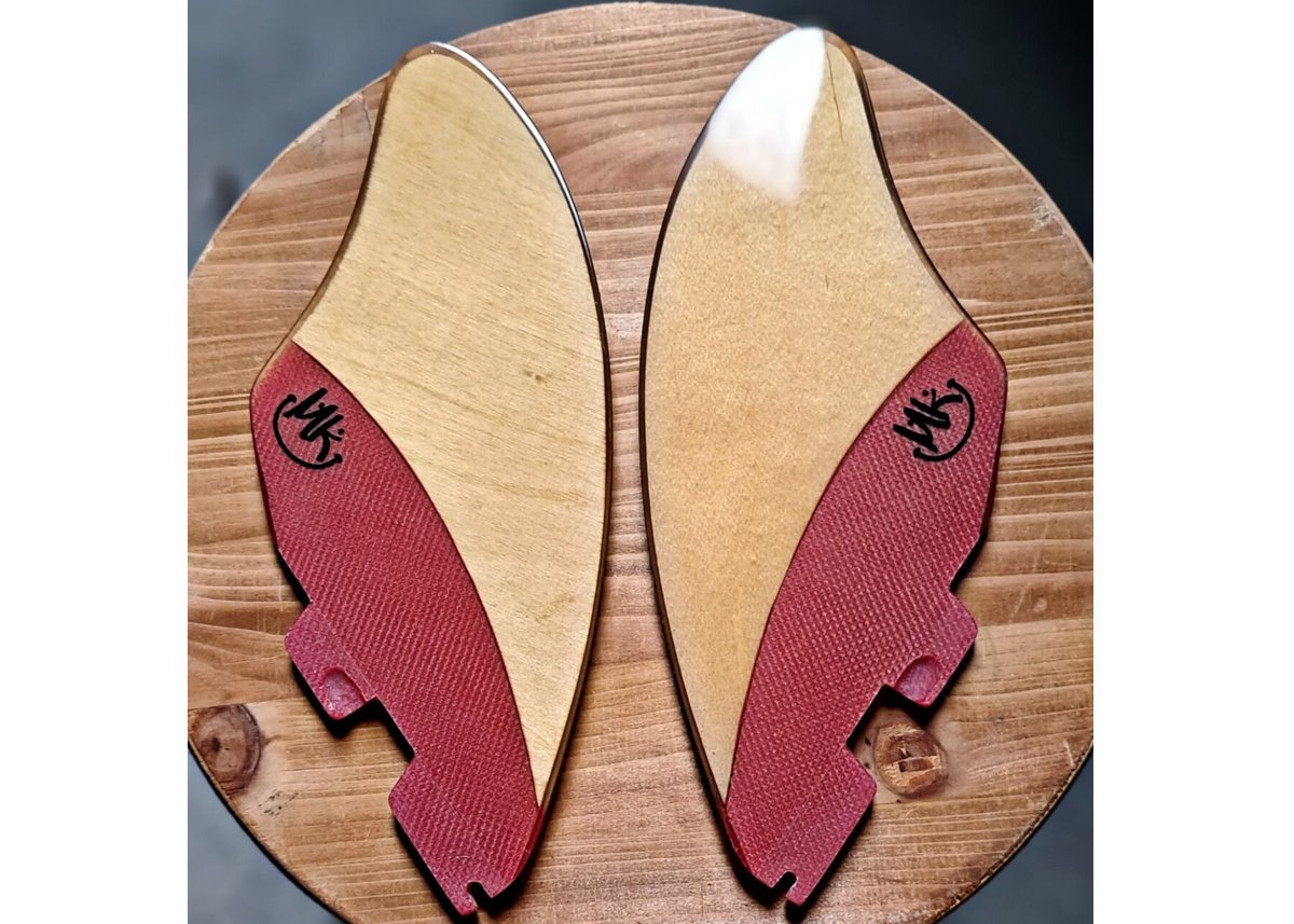 フィンランドバーチツインフィン FCS2 | MK-woods STORE 