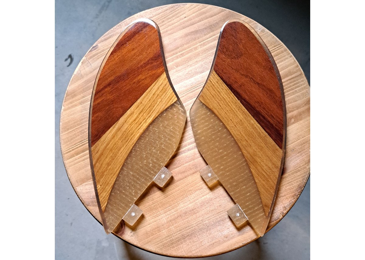 ウォールナット ツインフィン FCS1 | MK-woods STORE 