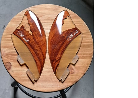 サーフィン・ボディボード Mk woods Twin woodfin FCS サーフィン・ボディボード Mk woods Twin woodfin FCS